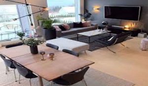 Desain Ruang Keluarga Menyatu dengan Ruang Makan yang Anti Sumpek