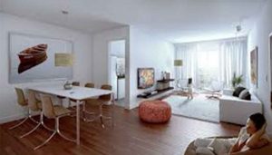 Desain Ruang Keluarga Menyatu dengan Ruang Makan yang Anti Sumpek (3)