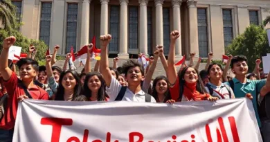 gambar ilustrasi Aksi mahasiswa menolak revisi UU TNI, Polri, dan Kejaksaan