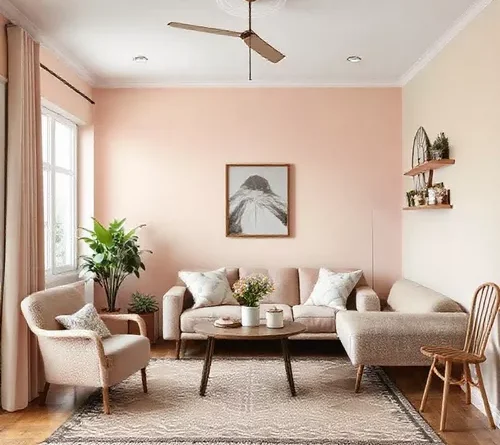 Palet warna hangat untuk desain interior rumah vintage minimalis-interior splusa.id