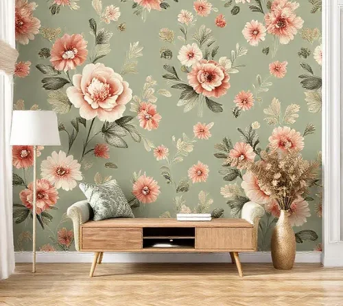 Wallpaper vintage untuk desain interior-interior splusa.id