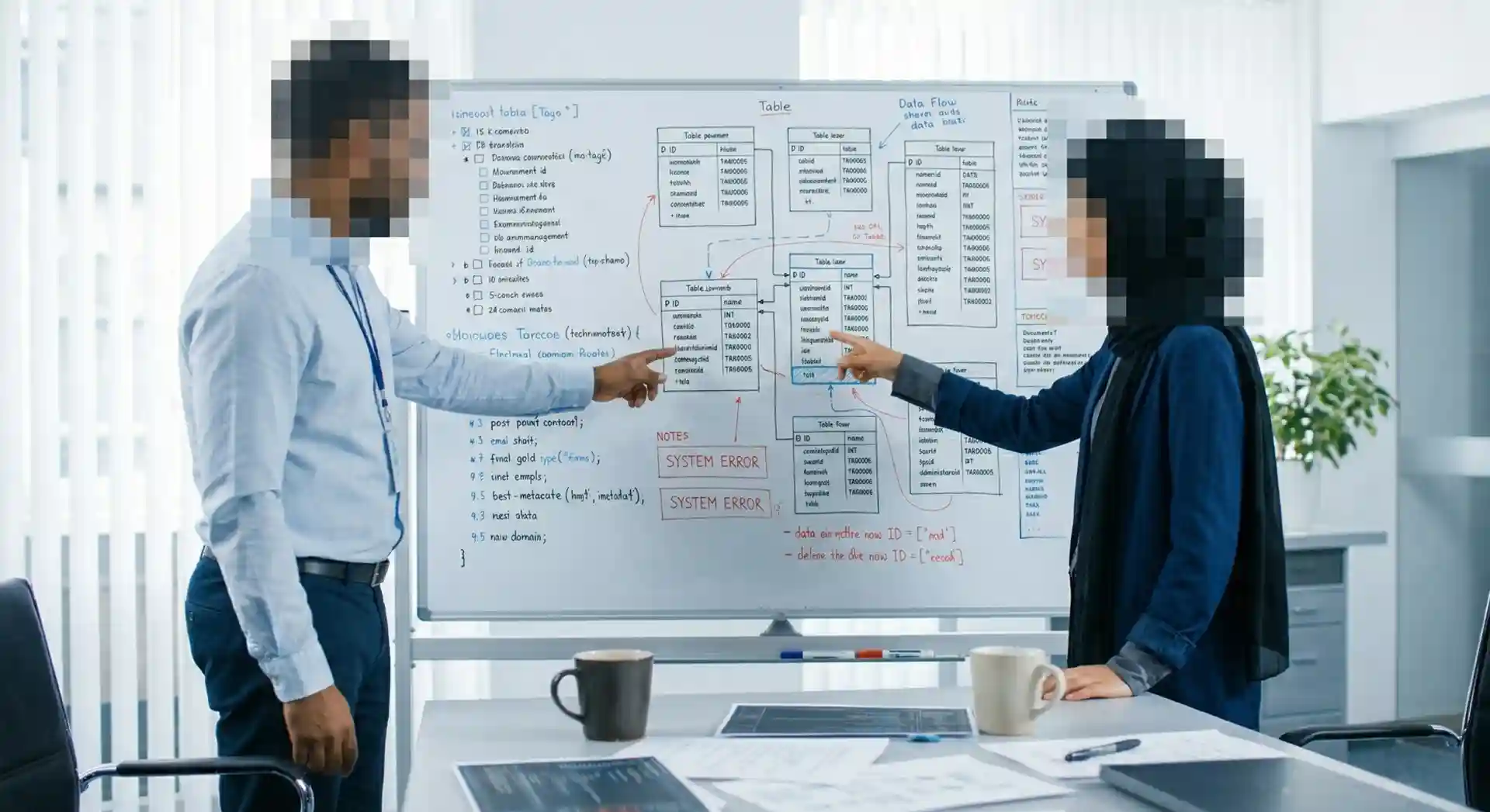 Meeting tim developer membahas tantangan arsitektur keamanan web