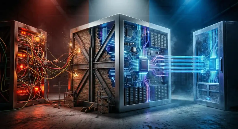 Perbandingan stabilitas server B2B menggunakan koneksi dedicated vs broadband