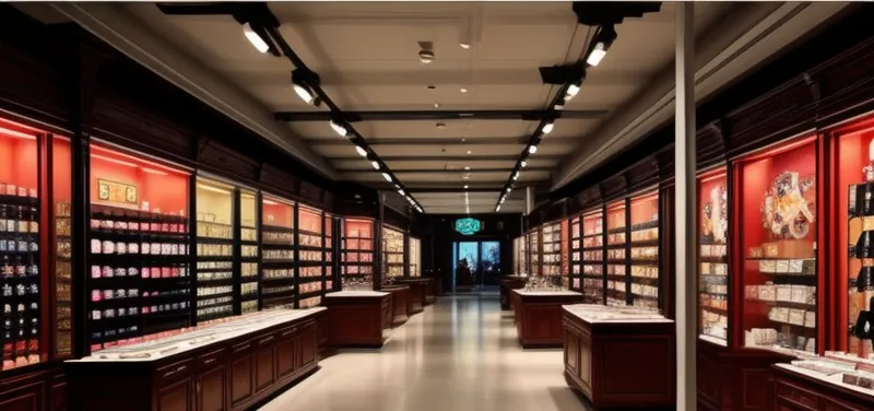 Desain interior toko kacamata unik yang mencerminkan brand story