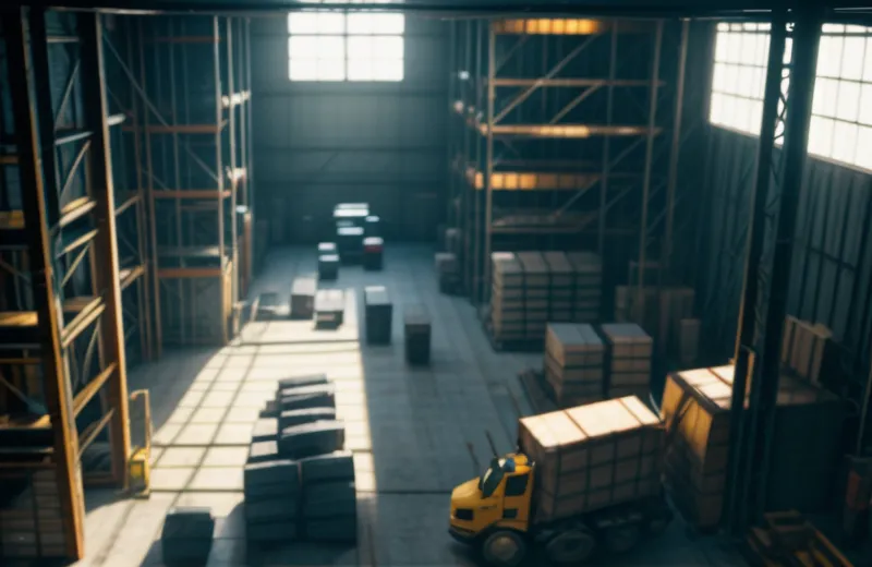 Kemacetan fatal operasional alat berat akibat pemaksaan tata letak grid rak simetris di fasilitas gudang distribusi logistik kelas atas.