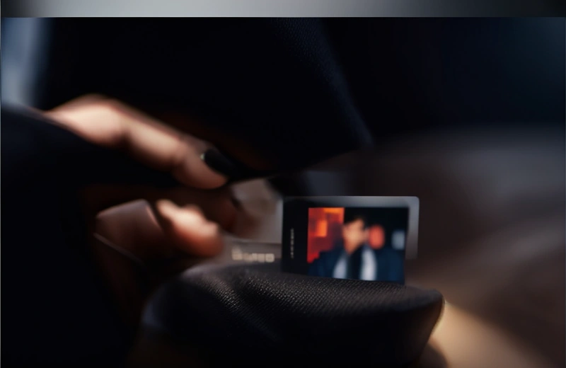 Proses interaksi organik antara perwakilan perusahaan B2B dengan klien menggunakan kartu teknologi NFC untuk meminta ulasan bisnis resmi.