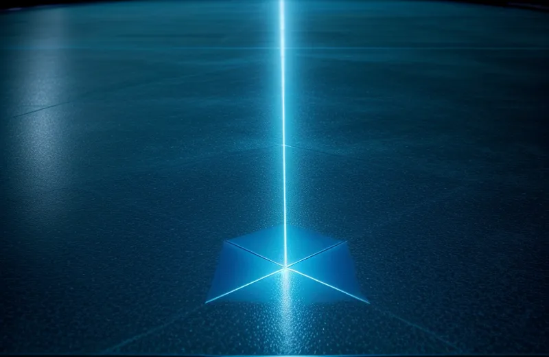 Representasi kekuatan struktural pelapis lantai resin polimer tingkat industri dalam menahan beban berat pergudangan.