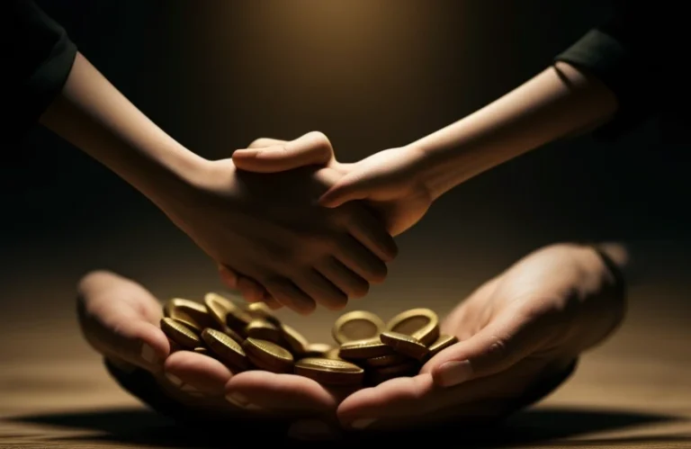 Representasi konseptual manipulasi dokumen komitmen layanan IT yang merugikan perusahaan tingkat enterprise.