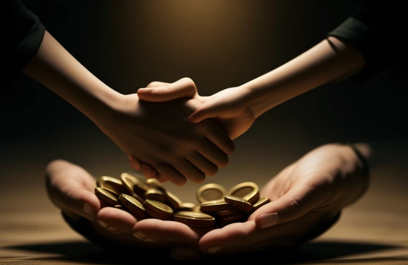 Representasi konseptual manipulasi dokumen komitmen layanan IT yang merugikan perusahaan tingkat enterprise.