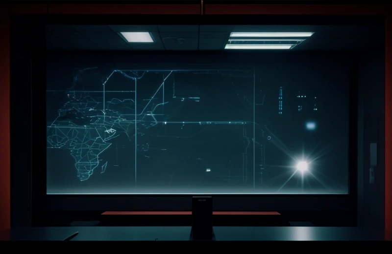 Visualisasi forensik pelacakan jejak alamat ip dan koordinat geolokasi oleh algoritma mesin pencari untuk memblokir ulasan palsu.