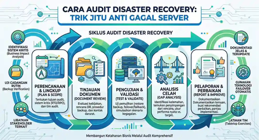 Cara Audit Disaster Recovery Trik Jitu Anti Gagal Server