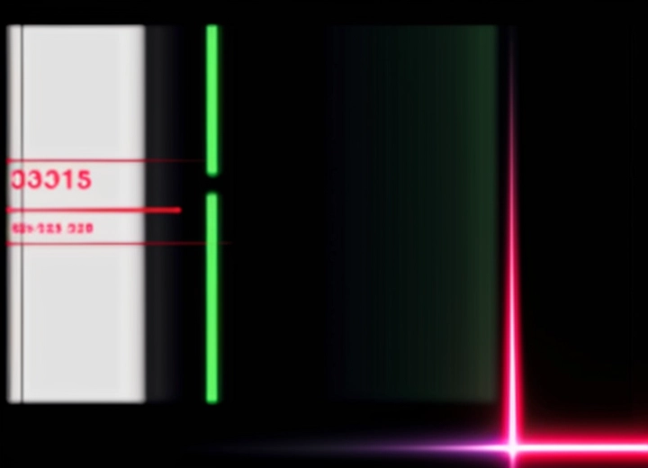 tangkapan layar sistem antarmuka mesin otdr melacak titik putus patahan kabel fiber optic bawah tanah