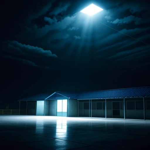 ilustrasi isometrik konseptual pembedahan mitigasi perbaikan atap pabrik anti bocor menyelamatkan mesin cnc produksi