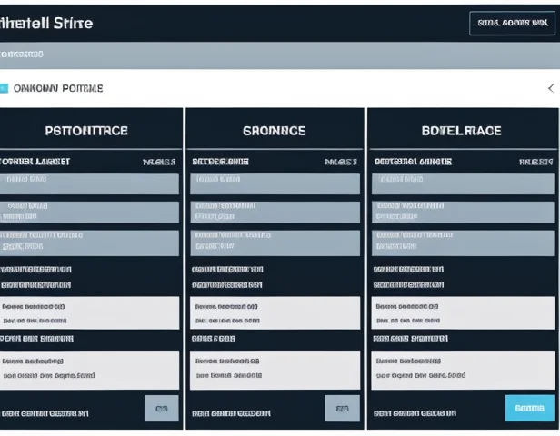 tabel rincian anggaran biaya rab it dengan strategi decoy pricing tiga kolom paket harga