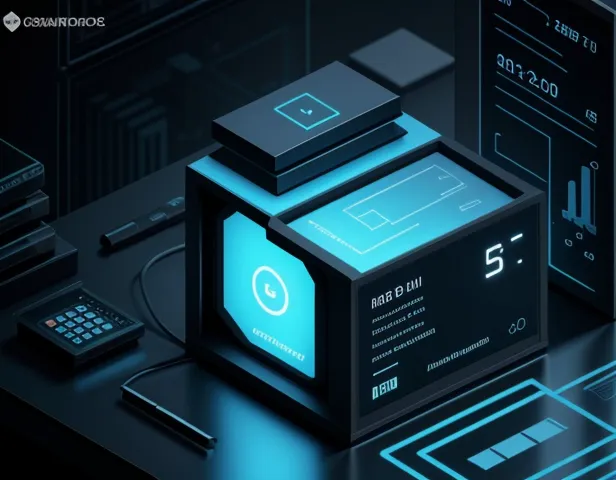 ilustrasi isometrik konseptual dokumen proposal kontrak bisnis b2b teknologi yang mengamankan kesepakatan finansial