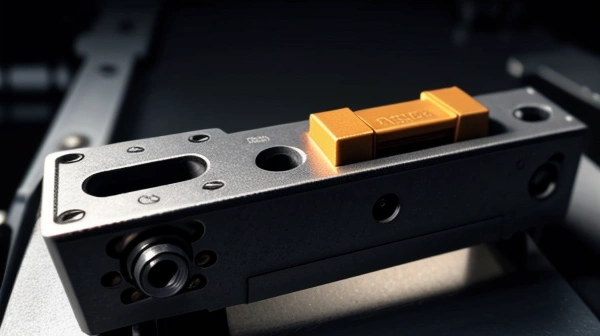 Proses rekayasa mekanik menggunakan instrumen Punch Down Tool untuk mengunci sambungan kabel telepon ke dalam terminal keystone kotak Roset dinding korporat.