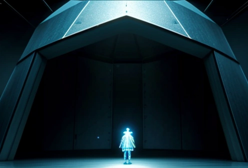 ilustrasi isometrik konseptual pembedahan keamanan database mysql brankas digital dari serangan hacker siber