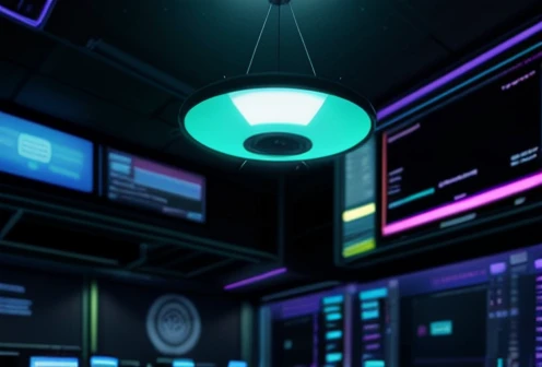 ilustrasi isometrik konseptual pembedahan tembok pertahanan keamanan jaringan nirkabel kantor b2b