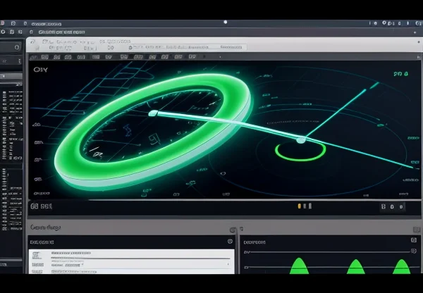 tangkapan layar sistem analitik pelacakan klik tautan web based company profile interaktif