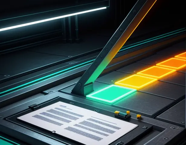 ilustrasi isometrik konseptual pembedahan dokumen kontrak dan organisasi struktur tugas manajemen proyek