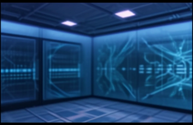 Dasbor penganalisa komputasi aliran fluida (CFD) yang mendeteksi kebocoran udara bypass dan titik api hot spot pada jajaran rak peladen korporat.