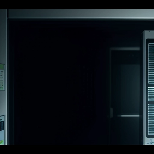 tangkapan layar sistem manajemen bangunan bms memantau sensor suhu kelembapan dan status ups ruang server