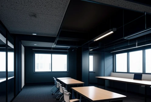 analisis teknis penempatan acoustic pods dan zonasi ruang kantor open plan modern b2b