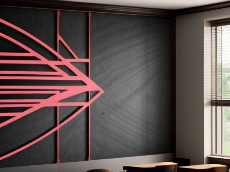 Pilih Material Partisi Akustik untuk Kelas Multimedia Ideal Diagram Penjelasan Akustik Ruang Kelas Multimedia