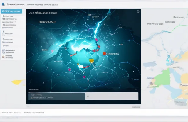 Papan kendali arsitektur infrastruktur peladen B2B yang mengintegrasikan Load Balancer dan sistem failover multi zona saat terjadi kegagalan sistem.