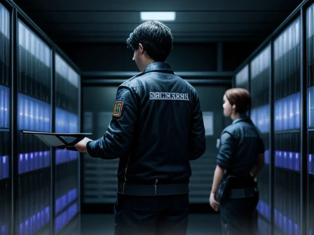 Ilustrasi Keamanan API Pihak Ketiga dengan Burp Suite dan Kunci Digital