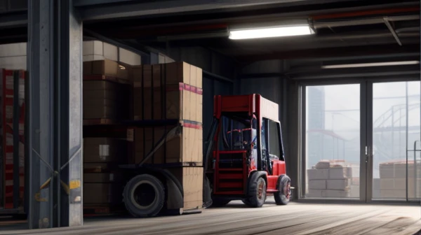 Topologi analisis forensik rekayasa sipil yang membedah anatomi retakan struktural lantai pabrik di bawah beban operasional alat berat gudang.