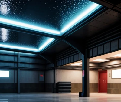 ilustrasi isometrik konseptual pembedahan anatomi dinding anti bocor dan proteksi tekanan air eksterior interior