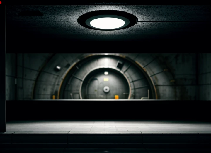 tangkapan layar sistem manajemen fasilitas gedung mendeteksi indikasi jamur hitam pada lubang inspeksi manhole plafon