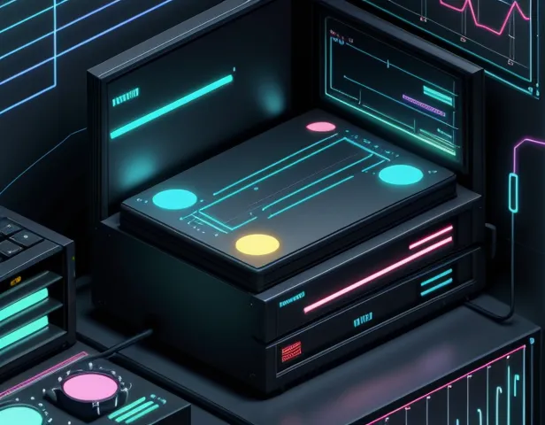 ilustrasi isometrik konseptual rekayasa transformasi nilai finansial dan return on investment perangkat keras it