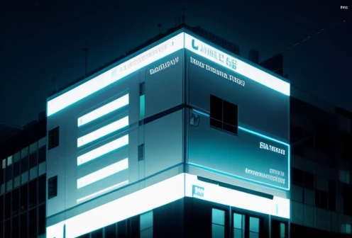 ilustrasi isometrik konseptual dominasi local seo google my business untuk sektor industri b2b