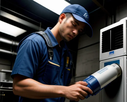 dokumentasi-teknisi-bengkel-ac-melakukan-pembersihan-evaporator-indoor