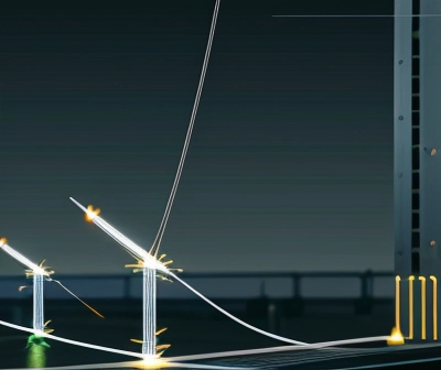 tangkapan layar diagram sistem grounding kabel tray berkelanjutan dengan kabel jumper kuningan