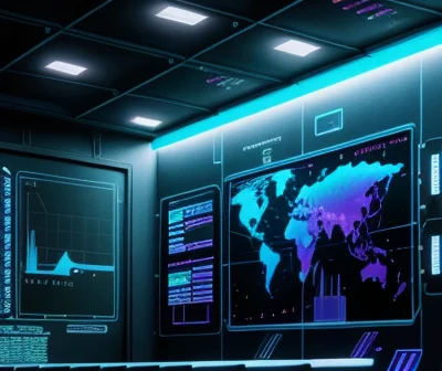 ilustrasi isometrik konseptual rekayasa penargetan intelijen data audiens korporat pada platform linkedin b2b