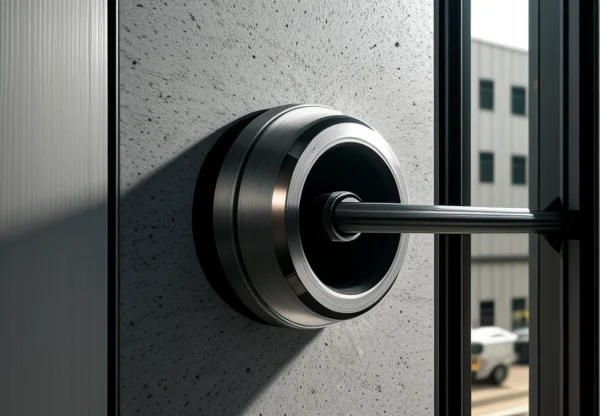 instalasi kabel tersembunyi concealed wiring sistem magnetic lock kunci pintu akses kontrol