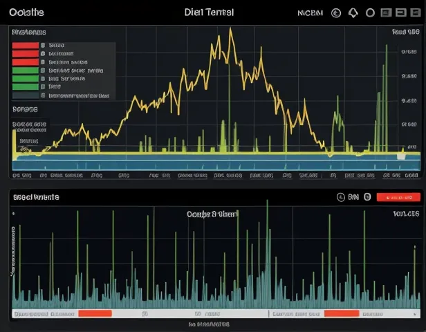 tangkapan layar sistem monitor tiltmeter pergerakan gedung saat injeksi semen grouting perkuatan pondasi