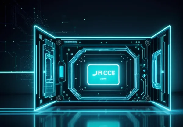 ilustrasi isometrik konseptual perisai firewall dan routing pemecahan jaringan b2b enterprise mikrotik pfsense