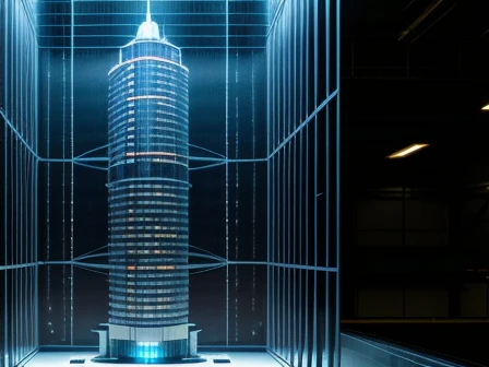 Uji terowongan angin wind tunnel test model gedung pencakar langit