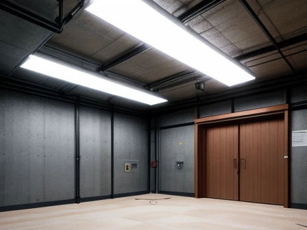 Skema Lapisan Lantai ESD Ruang Server