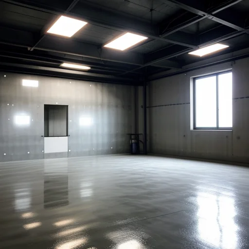 proses aplikasi cementitious waterproofing pelapis anti bocor sisi negatif pada lantai beton komersial