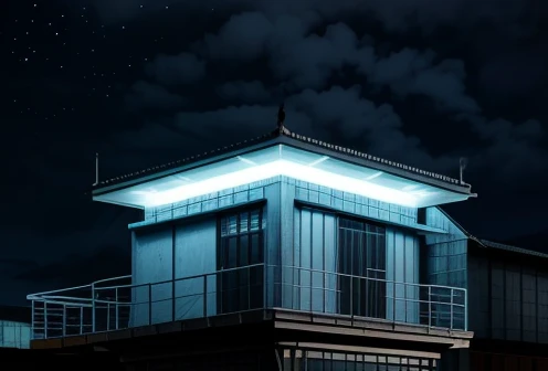 ilustrasi isometrik konseptual pembedahan spesifikasi material waterproofing dak beton pelindung aset gedung