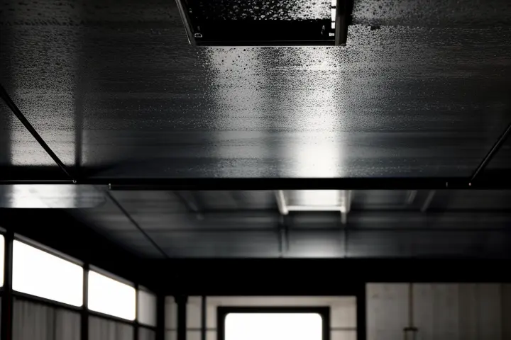 proses instalasi klem gantungan hanger besi beton penahan pipa pvc drainase ac plafon komersial