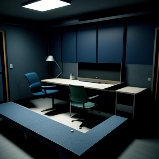 ilustrasi isometrik konseptual pembedahan tata letak ergonomi kabel dan privasi layar meja pendaftaran medis