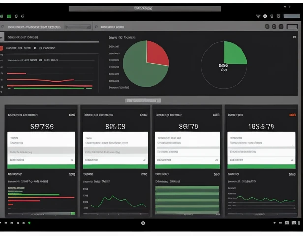 tangkapan layar dasbor analitik perangkat lunak otomatisasi pemasaran melacak conversion rate lead b2b