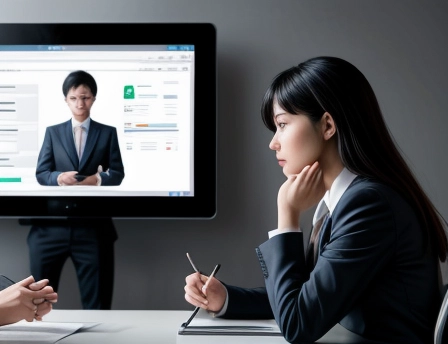 Diskusi strategi bisnis dan OKR vendor IT