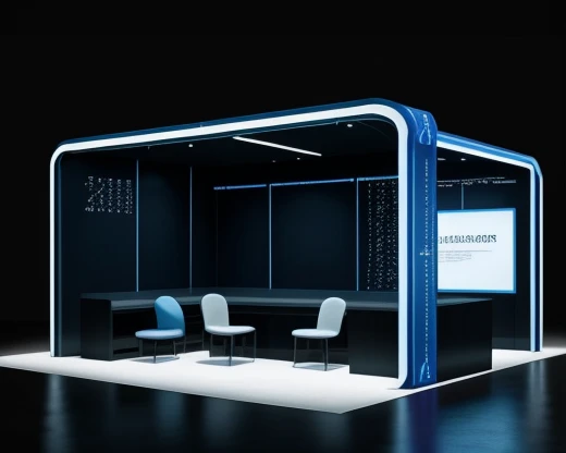 analisis teknis tata letak booth pameran b2b zona interaktif demonstrasi produk